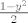 TEX: $\frac{1-y^2}{2}$