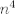 TEX: $n^4$