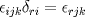 TEX: ${\epsilon}_{ijk}  {\delta}_{ri}={\epsilon}_{rjk} $