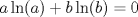 TEX: $a\ln (a)+b\ln(b)=0$