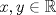 TEX: $x,y\in\mathbb{R}$