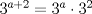 TEX: $3^{a+2}=3^{a}\cdot 3^{2}$