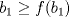 TEX: $b_{1} \geq f(b_{1})$