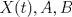 TEX: $X(t),A,B$