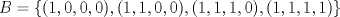 TEX: $B=\{(1,0,0,0),(1,1,0,0),(1,1,1,0),(1,1,1,1)\}$