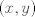 TEX: $(x,y)$