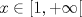 TEX: $x\in  [1,+\infty[$