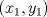 TEX: % MathType!MTEF!2!1!+-<br />% feaagyart1ev2aaatCvAUfeBSjuyZL2yd9gzLbvyNv2CaerbuLwBLn<br />% hiov2DGi1BTfMBaeXatLxBI9gBaerbd9wDYLwzYbItLDharqqtubsr<br />% 4rNCHbGeaGqiVu0Je9sqqrpepC0xbbL8F4rqqrFfpeea0xe9Lq-Jc9<br />% vqaqpepm0xbba9pwe9Q8fs0-yqaqpepae9pg0FirpepeKkFr0xfr-x<br />% fr-xb9adbaqaaeGaciGaaiaabeqaamaabaabaaGcbaGaaiikaiaadI<br />% hadaWgaaWcbaGaaGymaaqabaGccaGGSaGaamyEamaaBaaaleaacaaI<br />% XaaabeaakiaacMcaaaa!3BD9!<br />\[({x_1},{y_1})\]