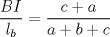 TEX: $\dfrac{BI}{l_b}=\dfrac{c+a}{a+b+c}$