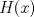 TEX: $H(x)$