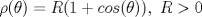 TEX: $\rho (\theta) = R(1+cos(\theta)), \ R>0$