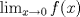 TEX: $\lim_{x\to 0} f(x)$