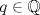 TEX: $q \in \mathbb{Q}$