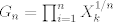 TEX: $G_n=\prod_{i=1}^n X_k^{1/n}$ 