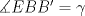 TEX: $\measuredangle EBB' = \gamma$