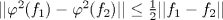 TEX: $||\varphi^2(f_1)-\varphi^2(f_2)||\leq \frac{1}{2}||f_1-f_2||$