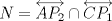 TEX: $N=\overleftrightarrow{AP_2}\cap\overleftrightarrow{CP_1}$