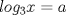 TEX: $log_3{x}=a$