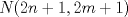 TEX: $N(2n+1,2m+1)$