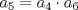 TEX: $a_{5}=a_{4}\cdot a_{6}$