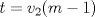 TEX: $t=v_2(m-1)$