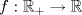 TEX: $\displaystyle f:\mathbb{R_+}\to \mathbb{R}$