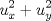 TEX: $$u_x^2  + u_y^2 $$