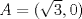 TEX: $A=(\sqrt{3},0)$