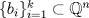 TEX: $\{ b_i \}_ { i=1 }^k\subset \mathbb{Q}^n$