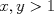 TEX: $x,y>1$