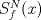 TEX: $S_f^N(x)$