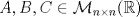 TEX: $A,B,C\in\mathcal{M}_{n\times n}(\mathbb{R})$