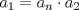 TEX: $a_{1}=a_{n}\cdot a_{2}$