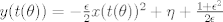 TEX: $ y(t(\theta)) = -\frac{\epsilon}{2} x(t(\theta))^2 + \eta +\frac{1+\epsilon^2}{2\epsilon} $