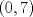 TEX: $(0,7)$