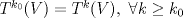 TEX: $T^{k_0}(V)=T^k(V),\ \forall k\geq k_0$