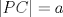 TEX: $|PC|=a$