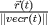 TEX: $\frac{\vec{r}(t)}{\|vec{r}(t)\|}$