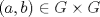 TEX: $(a,b)\in G\times G$