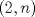 TEX: $(2,n)$