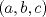 TEX: $(a,b,c)$