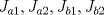 TEX: \( J_{a1}, J_{a2}, J_{b1}, J_{b2} \)