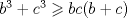 TEX: $b^{3}+c^{3}\geqslant bc(b+c)$