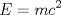 TEX: $$E=mc^2$$