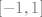 TEX: $[-1,1]$