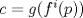 TEX: $c= g(f^i(p))$