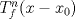 TEX: $T_{f}^{n}(x-x_0)$