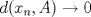 TEX: $d(x_n,A)\to 0$