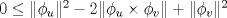 TEX:  $0\le\|\phi_u\|^2-2\|\phi_u\times\phi_v\|+\|\phi_v\|^2 $ 