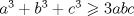 TEX: $a^{3}+b^{3}+c^{3}\geqslant 3abc$